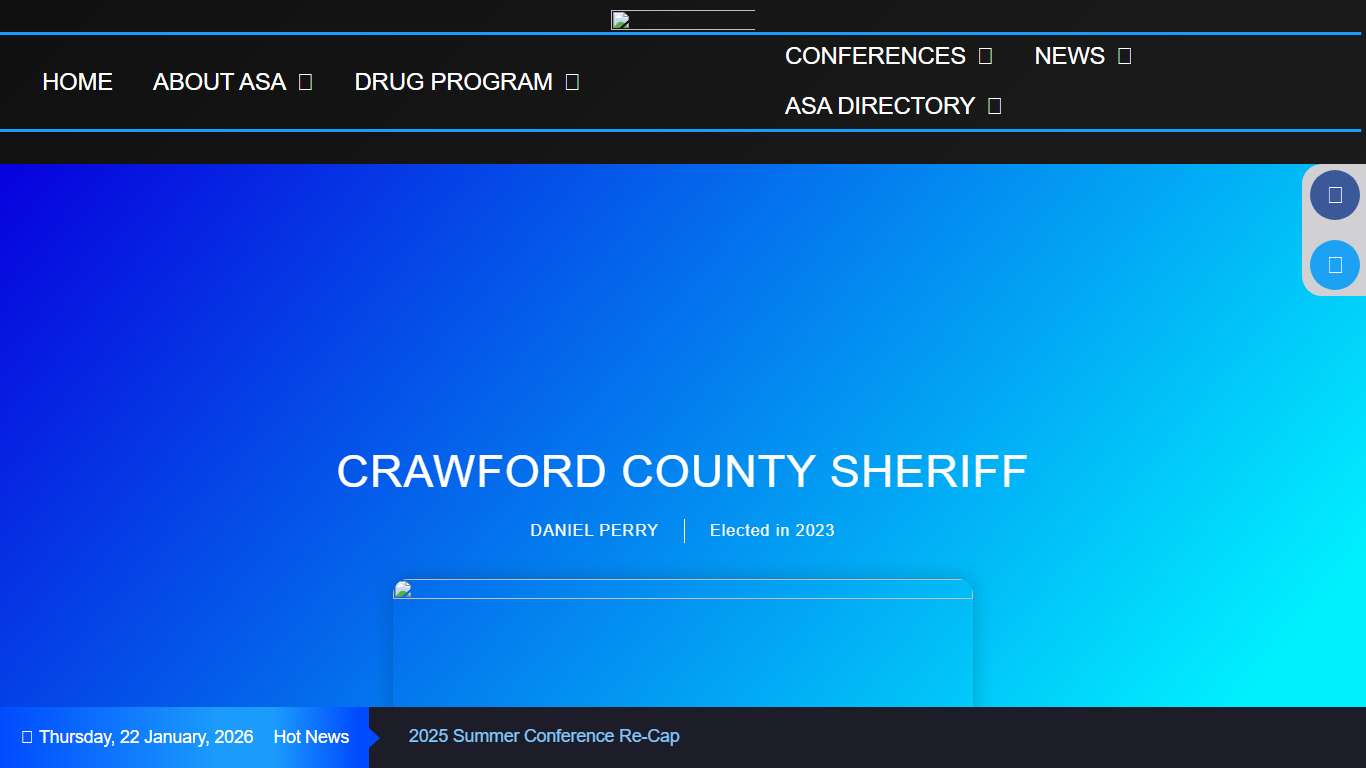 CRAWFORD COUNTY SHERIFF – Arkansas Sheriff Association