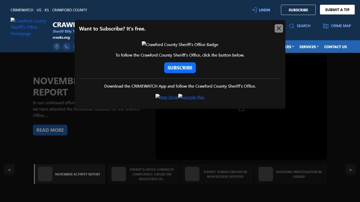 Crawford County Sheriff's Office Crawford County